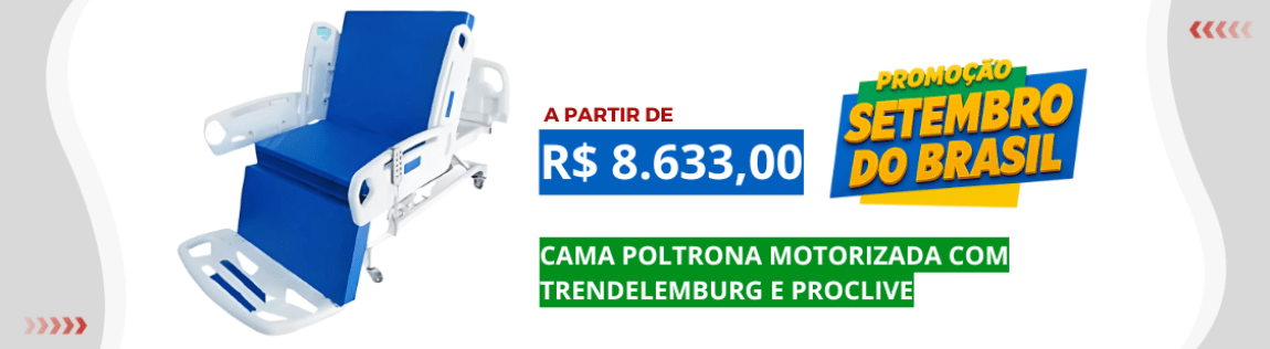 Setembro | Cama Poltrona Motorizada Com Trendelemburg E Proclive