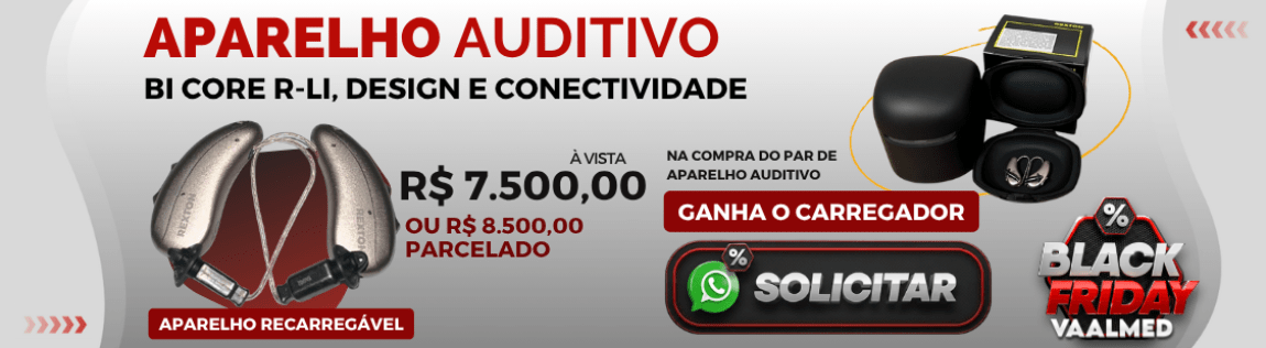 black friday | Aparelho Auditivo Carregador