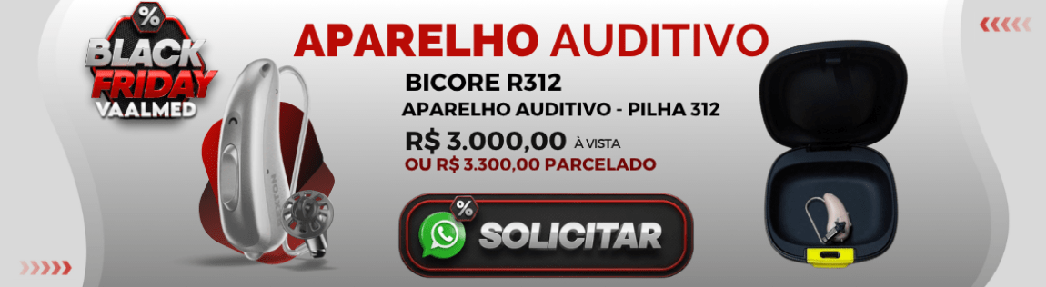 black friday | Aparelho Auditivo Pilha