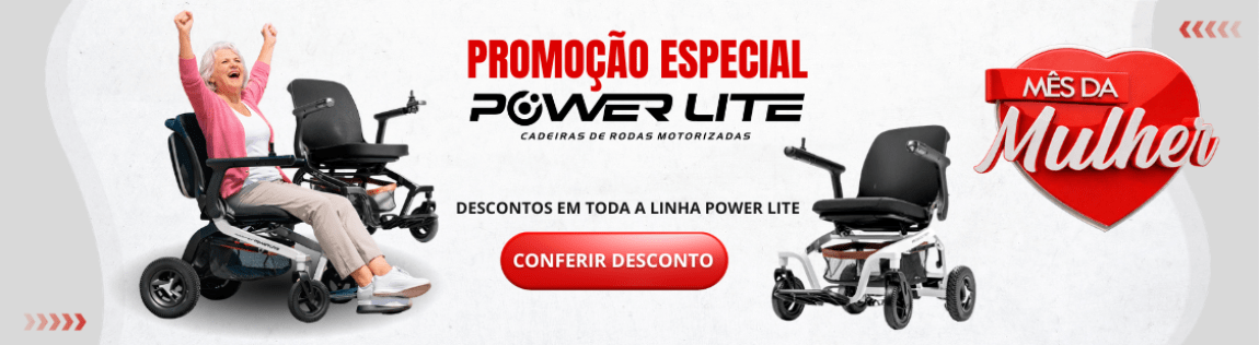 Mês da Mulher | Cadeiras Power Lite