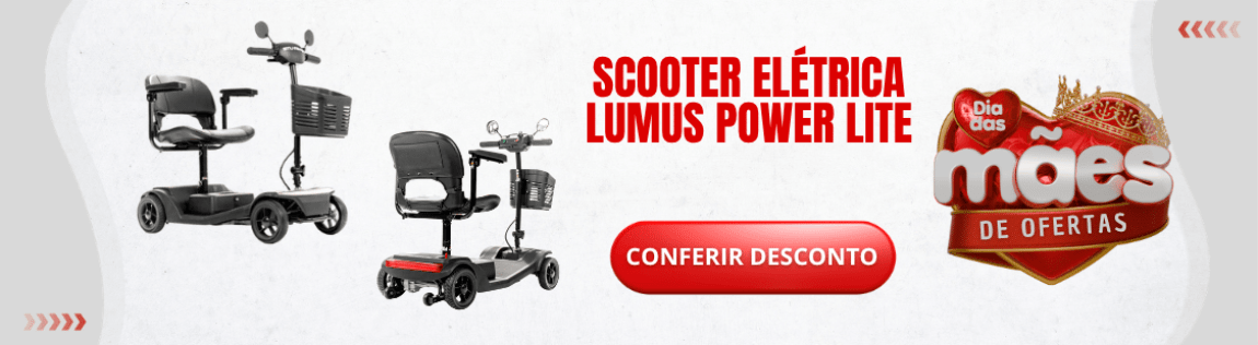 Promoção Dia das Mães | Scooter Elétrica Lumus Power Lite Desmontável