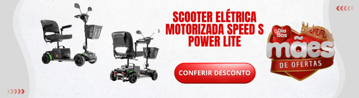 Promoção Dia das Mães | Scooter Elétrica Motorizada Speed S Power Lite