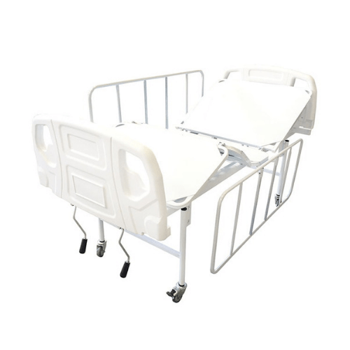 CAMA HOSPITALAR FAWLER COM DUAS MANIVELAS CABECEIRA ABS PRATICE