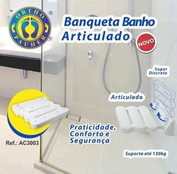 BANCO P/BANHO DOBRAVEL - ORTHO PAUHER