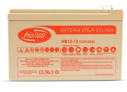 Bateria 12V 12Ah para Cadeira de Rodas Motorizada e Scooter