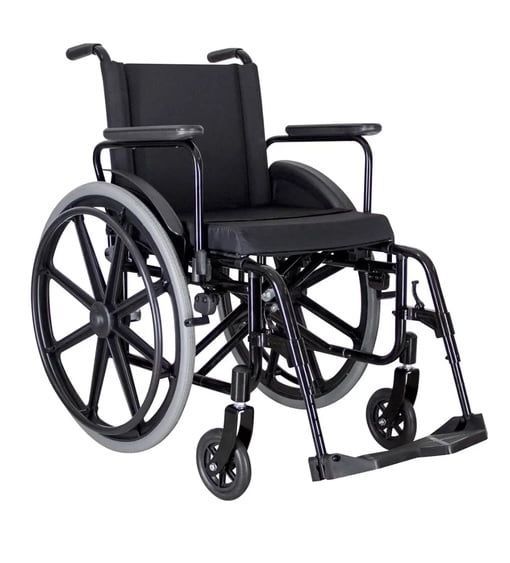 CADEIRA DE RODAS ATÉ 150KG 50CM LARGURA