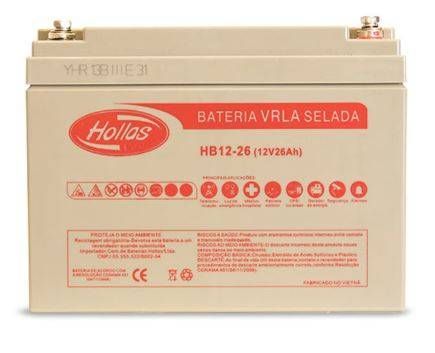 Bateria 12V 26Ah para Cadeira de Rodas Motorizada e Scooter
