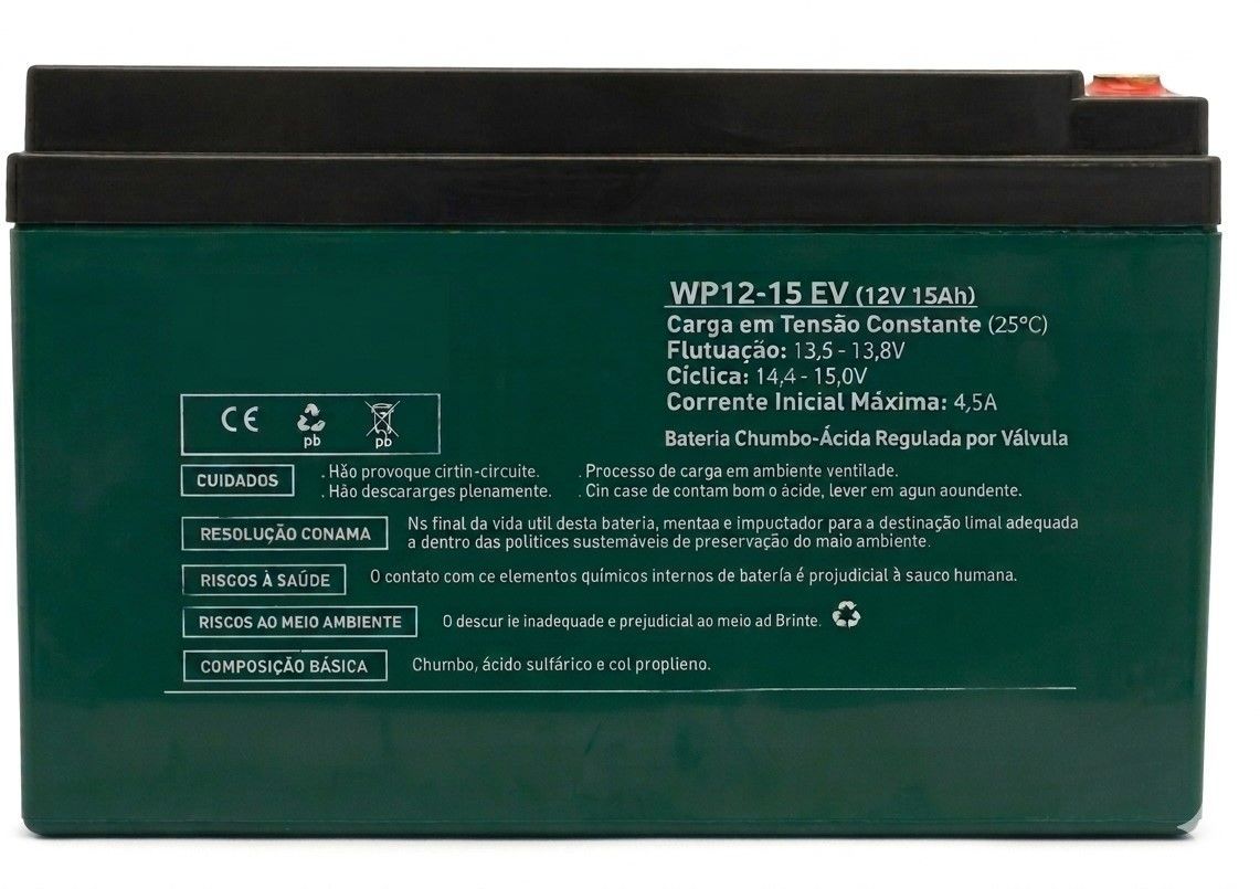 BATERIA PARA CADEIRAS POP POWER LITE
