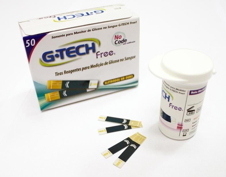 Tiras Reagentes G-Tech Free