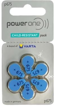 Pilha Para Aparelho Auditivo 675