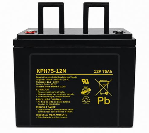 BATERIA CADEIRA DE RODAS VRLA 12V 75AH SCOOTT XL
