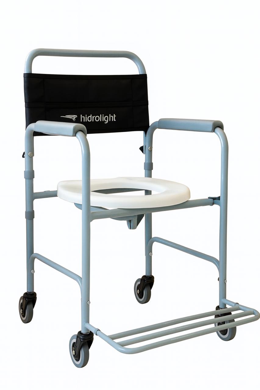 Cadeira de Banho em Aço Desmontável Hidrolight até 120kg