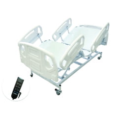 Cama Hospitalar Motorizada Com Elevação De Leito PREMIUM