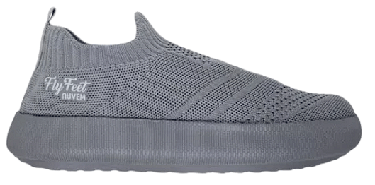 Tênis Ortopédico Flyfeet Nuvem Cinza Numero 42/43 Ortho Pauher
