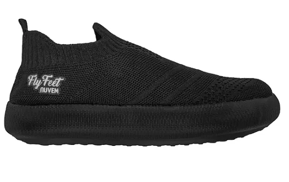 Tênis Ortopédico Flyfeet Nuvem Preto Numero 42/43 Ortho Pauher