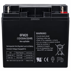BATERIA VRLA 12V 20AH VRLA PARA CADEIRA MOTORIZADA D800/SCOOT S 