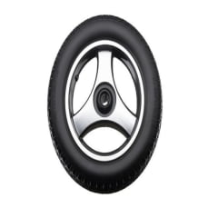 RODA ARO 12" COMPLETA MACICA PARA CADEIRA MOTORIZADA D800