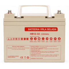 BATERIA CADEIRA DE RODAS VRLA 12V 33AH - UNIDADE