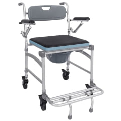 CADEIRA BANHO EM ALUMINIO DESMONTAVEL ATE 150 KG HIDROLIGTH