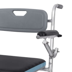 Cadeira de Banho em Alumínio Desmontável até 150kg Hidrolight