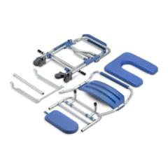 Cadeira de banho estofada até 150 kg D60 Dellamed									