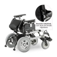 Cadeira De Rodas Motorizada D1000 Dellamed