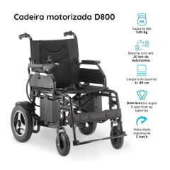 Cadeira De Rodas Motorizada D800 Dellamed