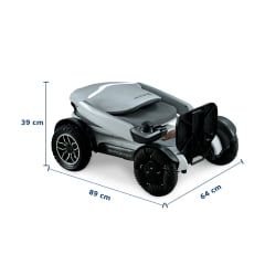 CADEIRA DE RODAS MOTORIZADA SPACEMED 120KG