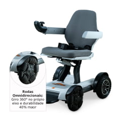  CADEIRA DE RODAS MOTORIZADA SPACEMED DELLAMED
