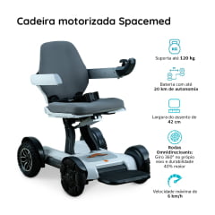  CADEIRA DE RODAS MOTORIZADA SPACEMED DELLAMED