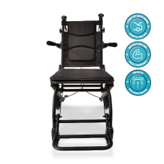 Cadeira De Transporte D90 100 Kg - Dellamed