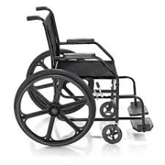 Cadeira De Rodas 90Kg Pneu Maciço - Proflife