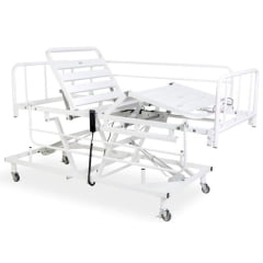 CAMA EVOLUTION COM ELEVACAO DE LEITO CABECEIRA E GRADES DE FERRO  PILATI