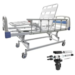 CAMA FAWLER MOTORIZADA COM ELEVAÇÃO DE LEITO ATÉ 200KG DX3 - DELLAMED