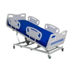 CAMA POLTRONA C/COLCHAO E GRADES ABS COM TRENDELENBURG