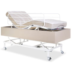 CAMA MOTORIZADA COM ELEVAÇÃO DE LEITO PILATI CONFORT+COLCHÃO LIFE