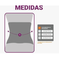 Faixa Elástica Para Colostomia 03 Gomos G/GG Hidrolight