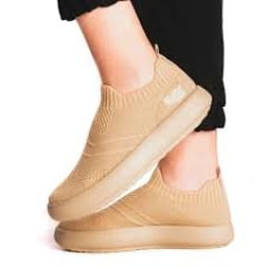 Tênis Ortopédico Flyfeet Nuvem Bege Numero 42/43 Ortho Pauher