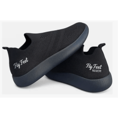 Tênis Ortopédico Flyfeet Nuvem Preto Numero 42/43 Ortho Pauher