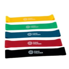 KIT FAIXAS ELASTICA C/ 5 MINI-BAND 