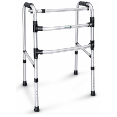 ANDADOR ALUMINIO FIXO E ARTICULADO 3 BARRAS 150KG SEQUENCIAL