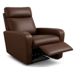 POLTRONA RECLINAVEL FLORENCA COURINO MARROM LUAPA